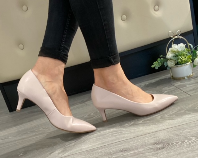 Pale pink court shoes clearance uk