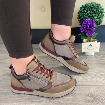 Tamaris 1-23732-41-301 Pepper Comb Zip Trainer