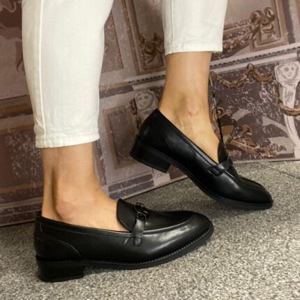 Tamaris 1-24303-43-020 Black Matt Loafer
