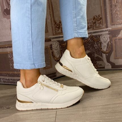 Lloyd & Pryce Tommy Bowe Collection “Marchino” Coconut Trainer