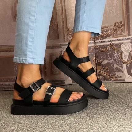 Tamaris 1-28401-44-001 Strappy Buckled Sandal