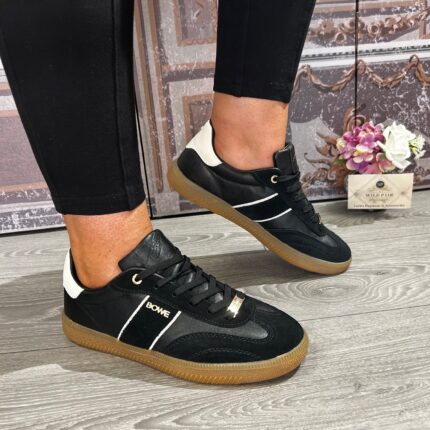 Lloyd & Pryce Tommy Bowe Collection "Chilliers" Stealth Black Trainer