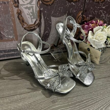 Una Healy "Kiss An Angel" Chrome Dazzle Sandal