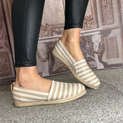 Tamaris "1-24624-46-445" Tan Comb Espadrille