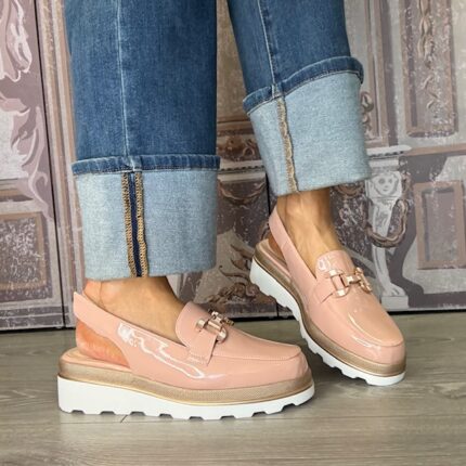 Kate Appleby "Hawkfield" Blush Slingback Wedge