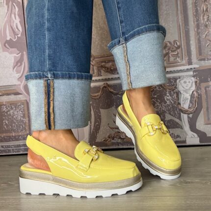 Kate Appleby "Hawkfield" Sunflower Slingback Wedge