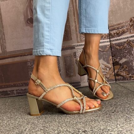 Una Healy "Dilemma" Bling Sandal