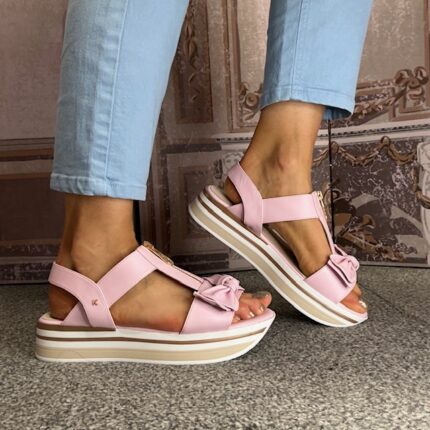 Kate Appleby "Nuthirst" Candy Bow Zip Sandal