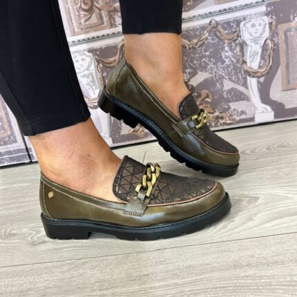 Zanni & Co. "Daqia"Driftwood Loafer