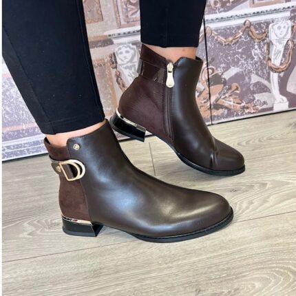 Zanni & Co. "Wuqi" Choccy Chelsea Boot