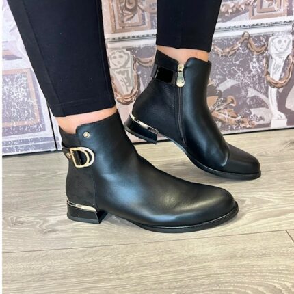 Zanni & Co. "Wuqi" Ink Chelsea Boot