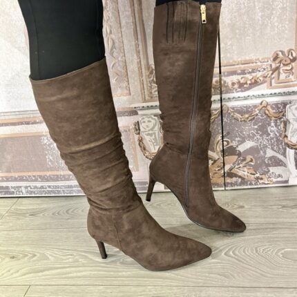Una Healy "Rein Me In" Choco Pop Knee High Boot