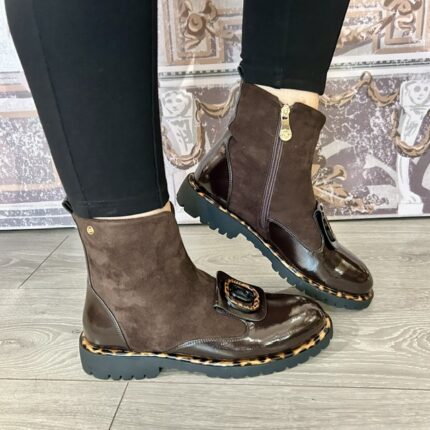 Zanni & Co. "Wuhu" Choccy Ankle Boot