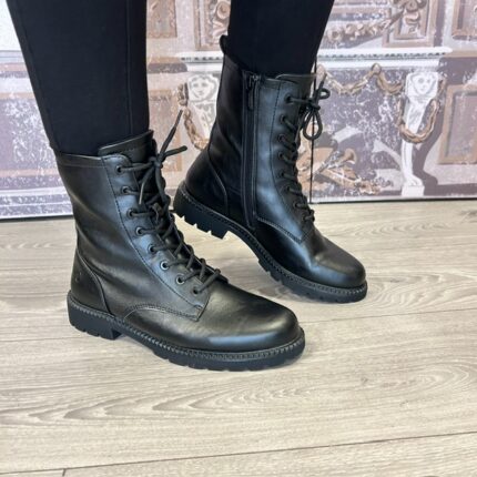 Tamaris "1-25215-45 001" Black Combat Boot