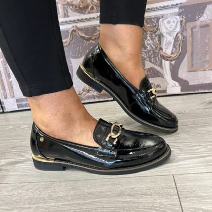 Zanni & Co. "Phan Thiet" Ink Black Loafer