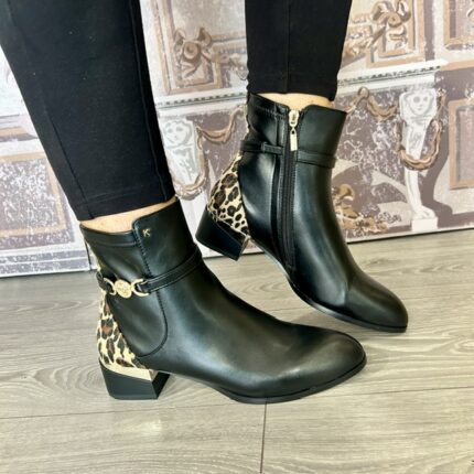 Kate Appleby "Southoe" Schwlope Black Ankle Boot