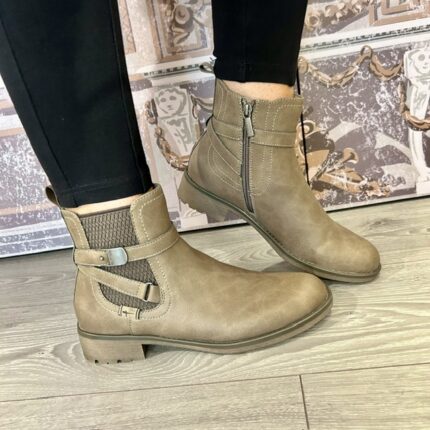 Tamaris "1-25812-47 341" Taupe Ankle Boot
