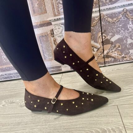 Una Healy "Picture Window" Choco Mary Jane Pump